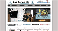 Desktop Screenshot of dogfencediy.com